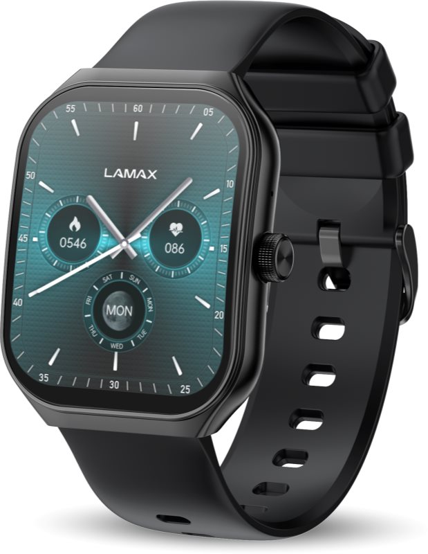 LAMAX Electronics Prism AMOLED Black ceas inteligent 1 buc