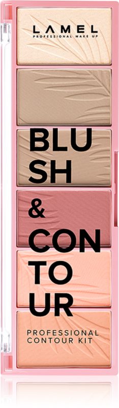 LAMEL Blush & Contour paletă pentru contur blush 16 g