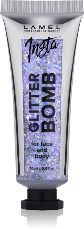 LAMEL Insta Glitter Bomb luciu pentru fata si corp
