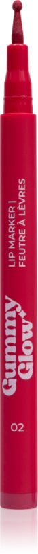 LAMEL Gummy Glow Lip Marker repara buzele pentru un efect de lunga durata culoare 02 1.6 ml