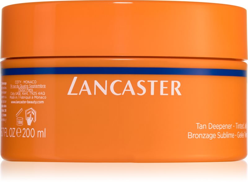 Lancaster Sun Beauty Tan Deepener gel tonifiant pentru a scoate in evidenta bronzul pentru femei 200 ml