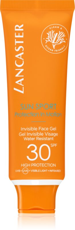 Lancaster Sun Sport Invisible Face Gel gel de piele calmant SPF 30 I. 50 ml