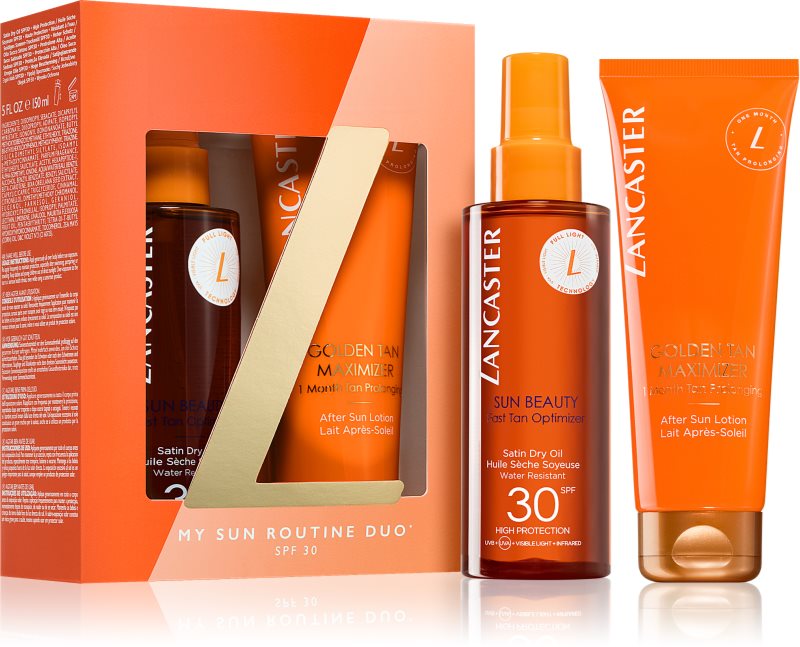 Lancaster Sun Beauty set cadou plaja SPF 30