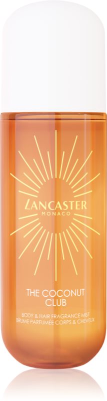 Lancaster Eau de Lancaster Hair & Body Mist brumă parfumată pentru față, corp și păr parfum Coconut Club 236 ml