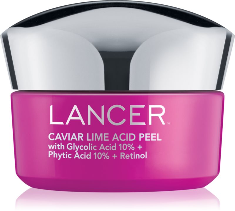 LANCER CAVIAR LIME ACID PEEL crema exfolianta pentru luminozitate si hidratare 50 ml