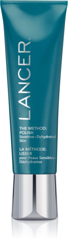 LANCER THE METHOD POLISH Sensitive-Dehydrated Skin Cremă de curățare cu efect de peeling pentru piele uscata spre sensibila 120 ml