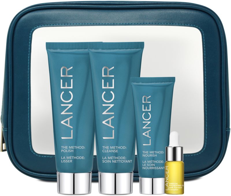 LANCER THE METHOD INTRO KIT set cadou pentru piele normală și mixtă