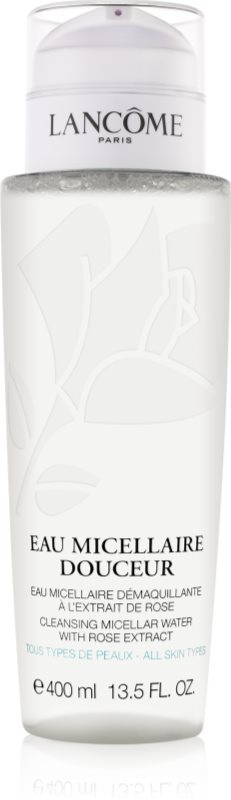 Lancôme Eau Micellaire Douceur apa pentru curatare cu particule micele cu aromă de trandafiri 400 ml