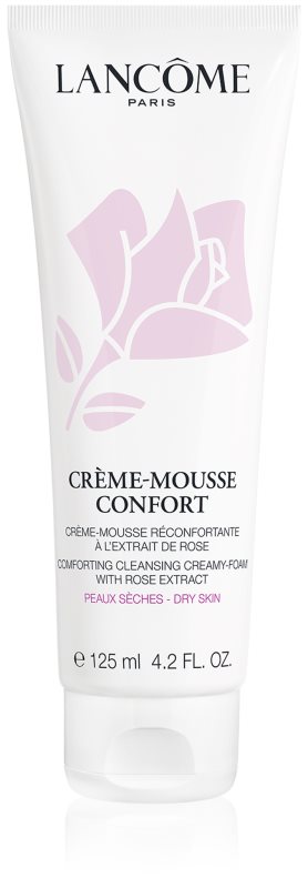 Lancôme Crème-Mousse Confort spuma de curatare revigoranta pentru tenul uscat 125 ml