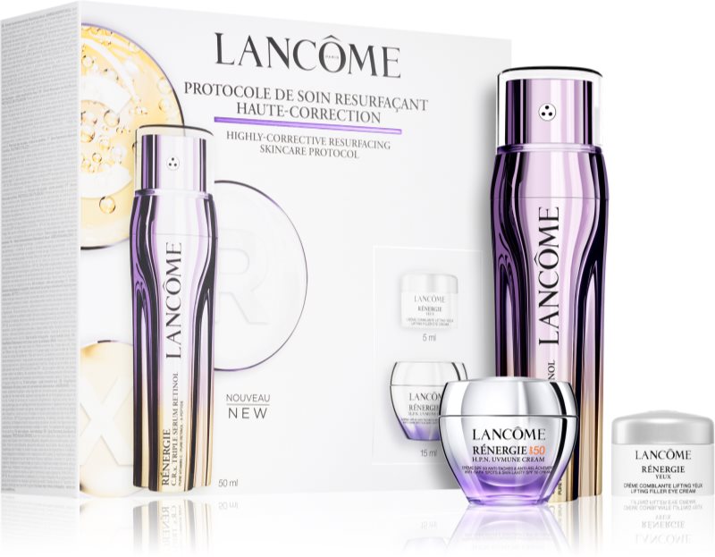 Lancôme Rénergie CRX Triple Serum Retinol set cadou pentru femei