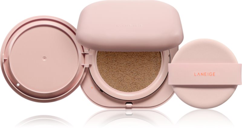 LANEIGE Neo Cushion Glow makeup compact iluminator culoare 23N1 Sand 30 g