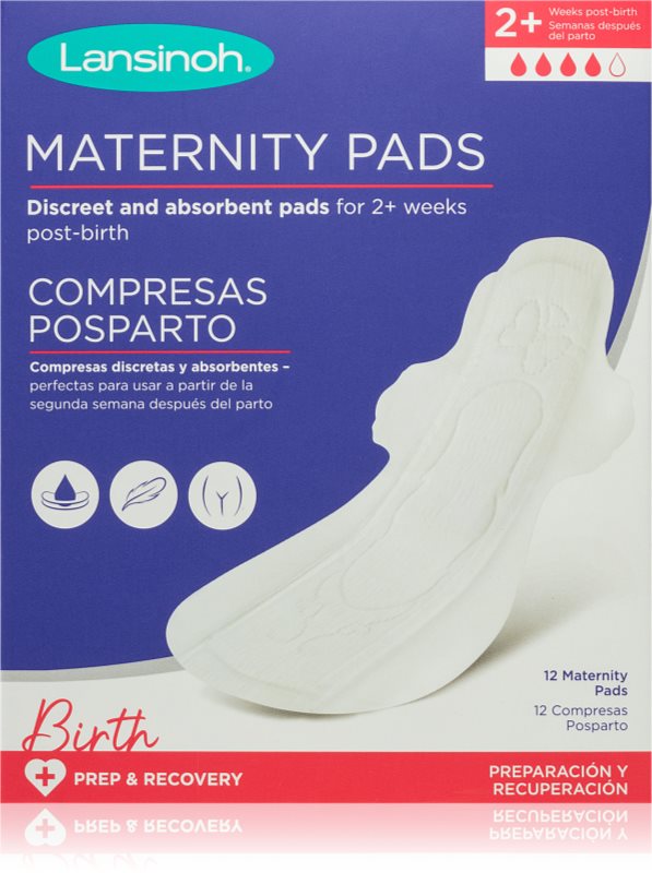 Lansinoh Maternity Pads 2 weeks+ absorbante postnatale 12 buc