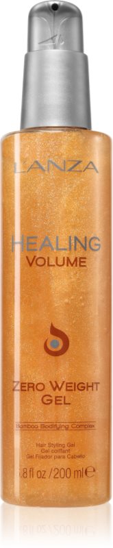 L'anza Healing Volume Zero Weight Gel styling gel pentru par fin 200 ml