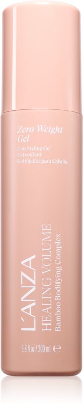 L'anza Healing Volume Zero Weight Gel styling gel pentru par fin 200 ml