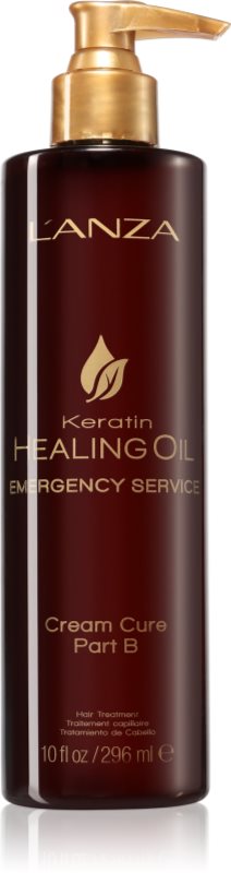L'anza Keratin Healing Oil crema nutritiva pentru par deteriorat si vopsit 296 ml