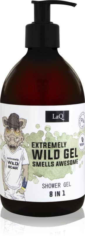 LaQ Boar From Forest gel de duș 8 in 1 500 ml