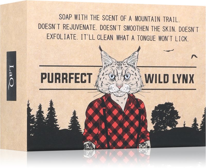 LaQ Lynx From Mountain săpun solid pentru curățare 85 g