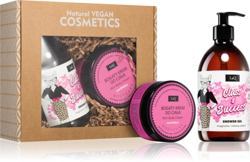 LaQ Kitten Magnolia set cadou pentru corp