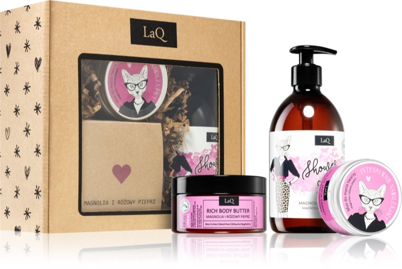 LaQ Kitten Magnolia set cadou pentru look perfect