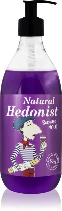 LaQ Shots! Natural Hedonist gel de dus revigorant 500 ml