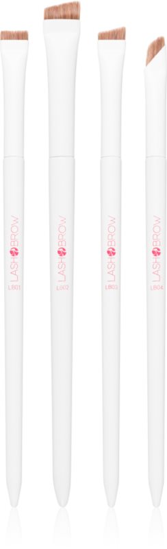 Lash Brow Precision set de pensule pentru machiajul ochilor 4x1 buc