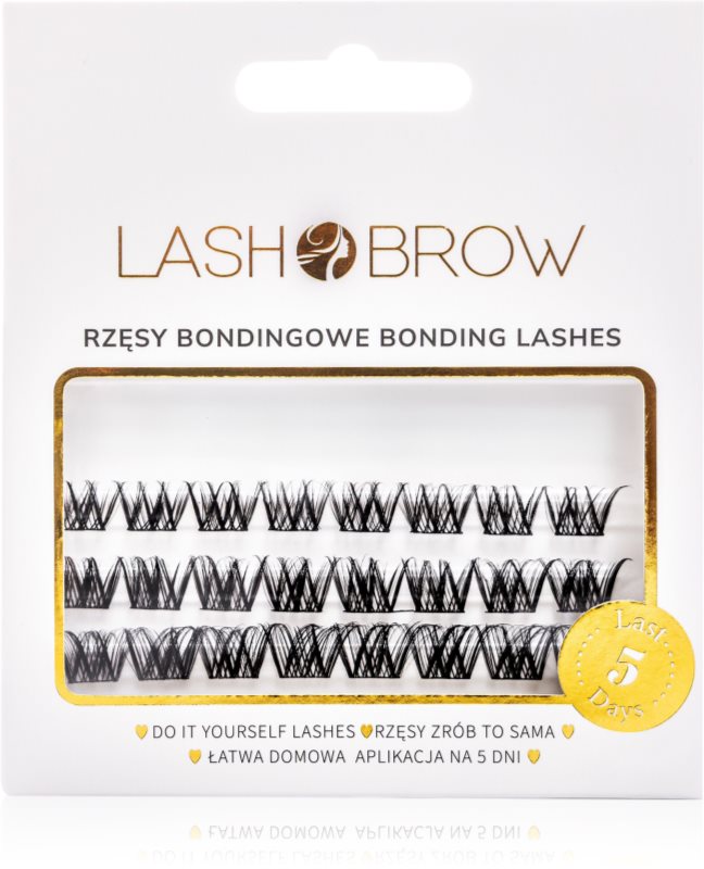 Lash Brow Bonding Eyelashes gene false mănunchi Drama Queen 30 buc