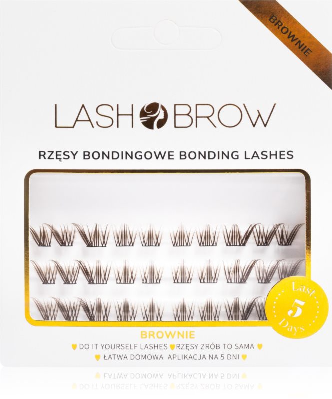 Lash Brow Bonding Eyelashes gene false mănunchi
