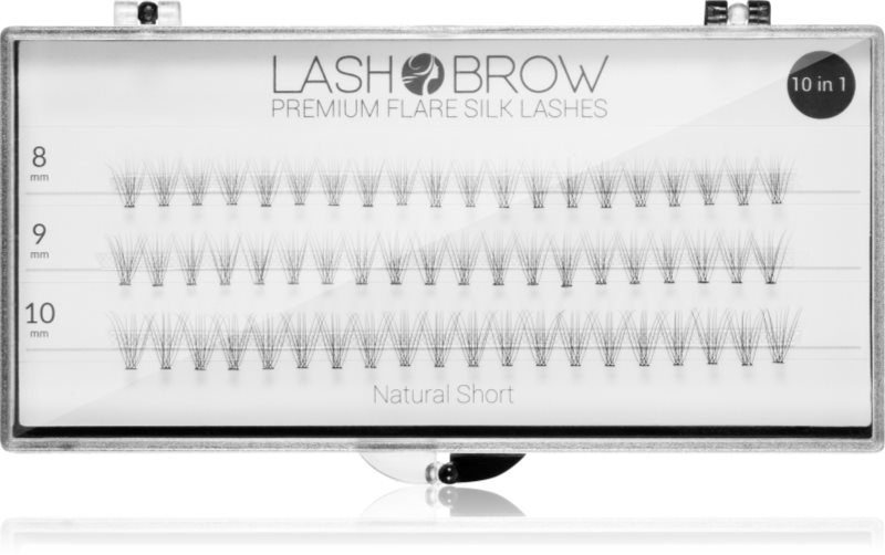 Lash Brow Premium Flare Silk Lashes gene false