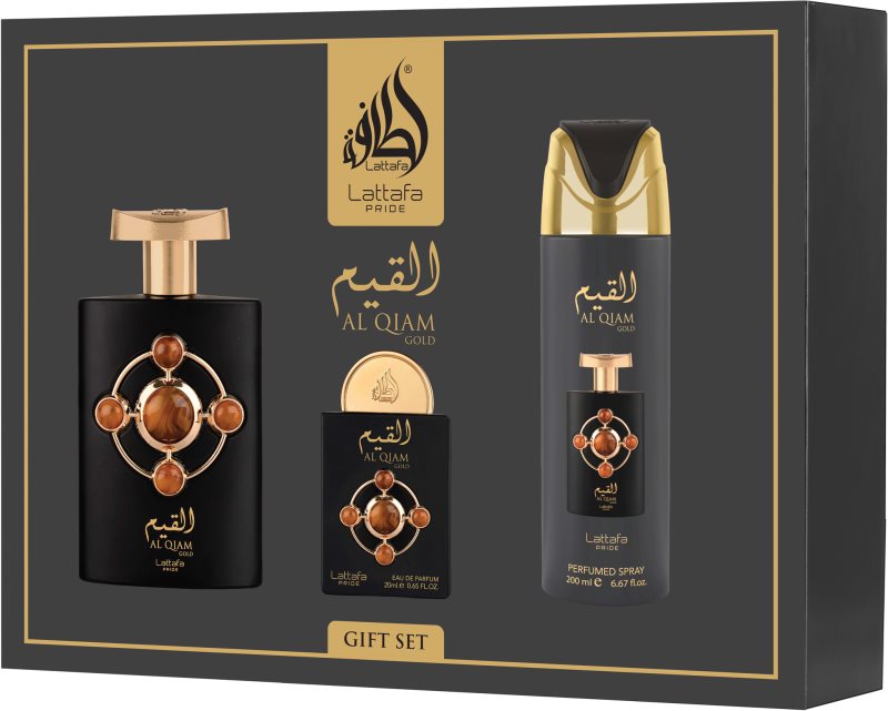 Lattafa Pride Al Quiam Gold set cadou pentru femei 1 buc