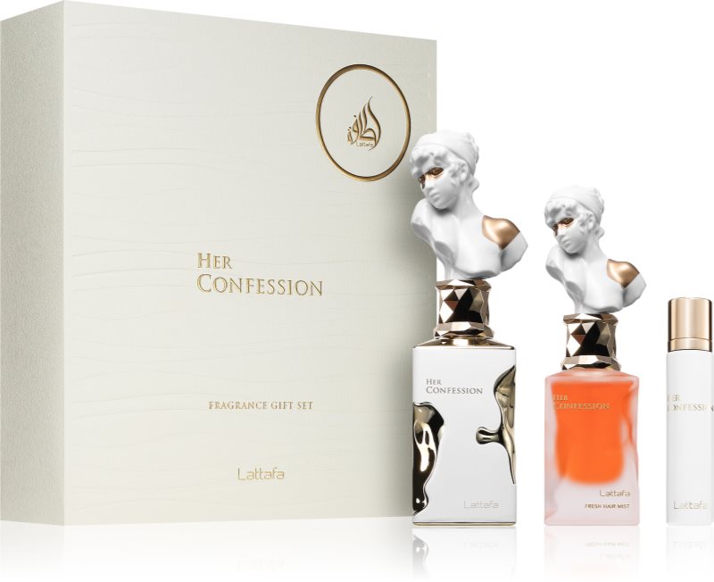 Lattafa Her Confession set cadou pentru femei 1 buc