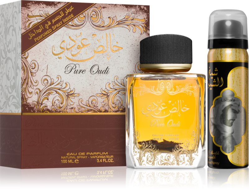 Lattafa Pure Oudi set cadou unisex 1 buc