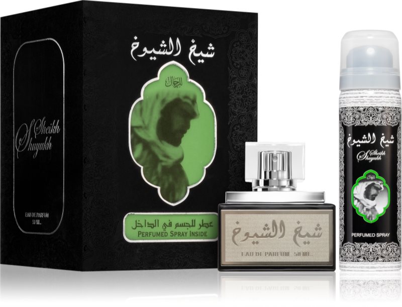 Lattafa Sheikh Al Shuyukh Black set cadou unisex 50 ml