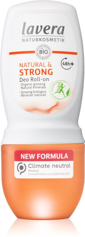 Lavera Natural & Strong Deodorant roll-on pentru piele sensibila 50 ml