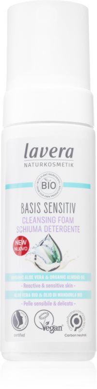Lavera Basis Sensitiv demachiant spumant delicat pentru piele sensibilă 150 ml