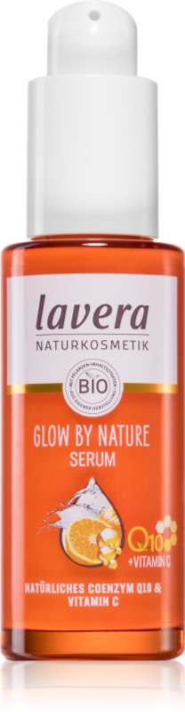 Lavera Glow by Nature ser hidratant revigorant cu vitamina C 30 ml