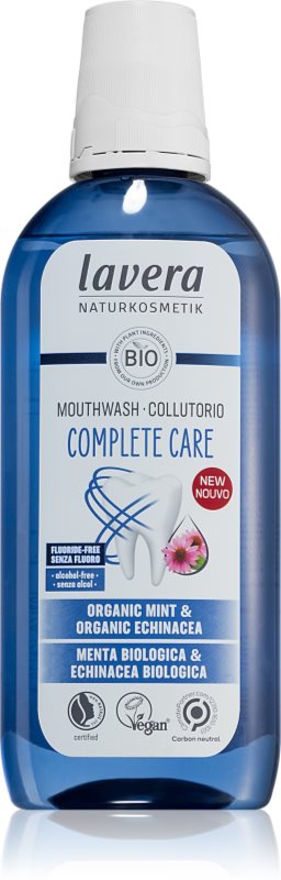 Lavera Complete Care apă de gură fara flor 400 ml