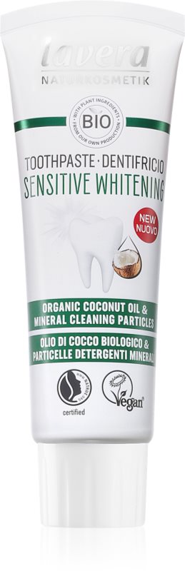 Lavera Sensitive Whitening pasta de dinti pentru albire 75 ml