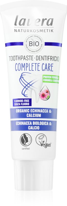 Lavera Complete Care pasta de dinti cu efect intaritor fara flor 75 ml