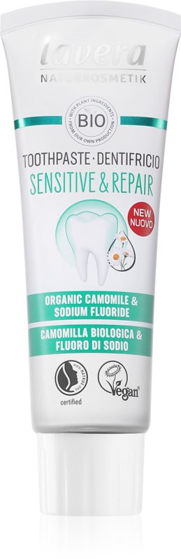Lavera Sensitive & Repair pastă de dinți pentru dinti sensibili 75 ml