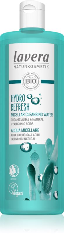 Lavera Hydro Refresh apa pentru curatare cu particule micele cu efect de hidratare 400 ml