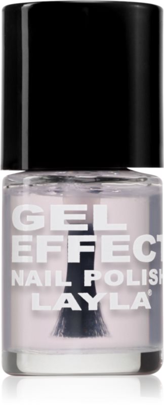 Layla Cosmetics Gel Effect gel de unghii fara utilizarea UV sau lampa LED culoare n. 19 Top Coat 10 ml