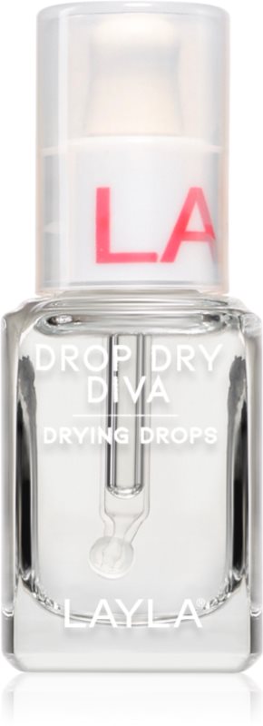 Layla Cosmetics Drop dry Diva lac de unghii cu uscare rapida 10 ml