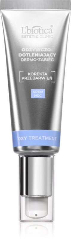L’biotica Estetic Clinic Oxy Treatment tratament de noapte cu efect de restaurare și de oxigenare pentru o piele mai luminoasa 35 ml
