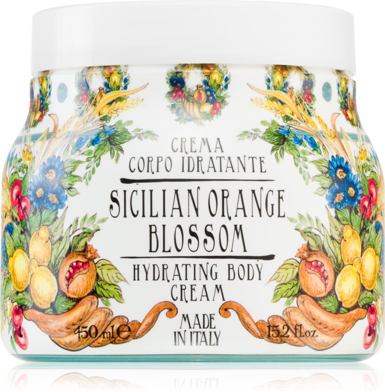 Rudy - Le Maioliche Sicilian Orange Blossom Line crema de corp hidratanta 450 ml