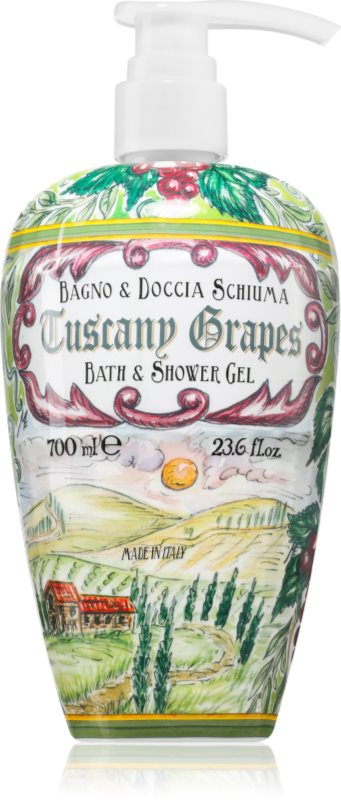 Rudy - Le Maioliche Tuscany Grapes gel de dus si baie 700 ml