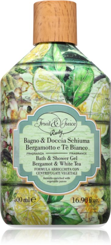 Rudy - Le Maioliche Bergamotto & The Bianco gel de duș 500 ml
