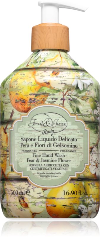 Rudy - Le Maioliche Pera & Fiori di Gelsomino Fine săpun lichid 500 ml