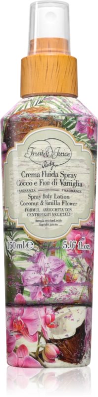 Rudy - Le Maioliche Cocco e Fiori di Vaniglia spray pentru corp 150 ml