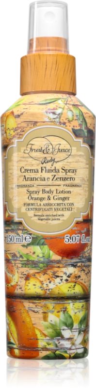 Rudy - Le Maioliche Orange and Ginger spray pentru corp 150 ml