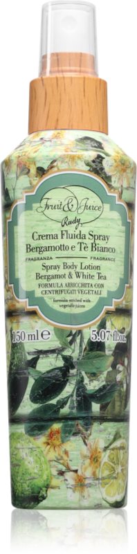 Rudy - Le Maioliche Bergamotto & White Tea spray pentru corp 150 ml